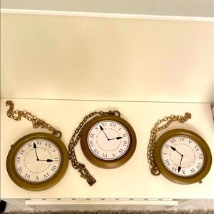 Alice in Wonderland Costume Clocks